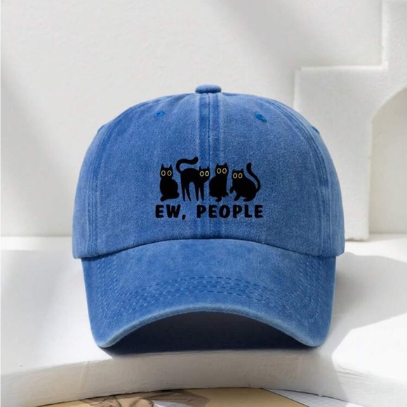 Rebellious Rose Accessories - - Ew People Baseball Hat 🧢